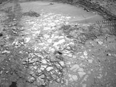 “valle nascosta” fotografata Curiosity