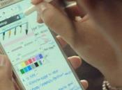 Samsung Galaxy Note video l’introduzione della ”scrittura mano”