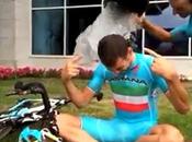 Anche Vincenzo Nibali fatto "doccia gelata" #IceBucketChallenge VIDEO