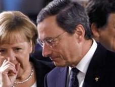 Merkel Draghi come veleno. dell’euro parla