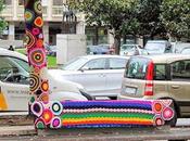 Kreativ 2014 yarn bombing