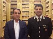 sindaco Landrini incontra nuovo comandate della Compagnia carabinieri Foligno Memoli