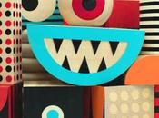 "stack scare!": bizzarri pazzi mostri coloratissimi patterns