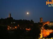 luna piena cielo sopra Miniato