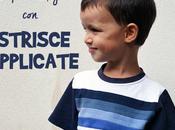 Come coprire logo vestiti strisce applicate