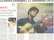 Articolo quotidiano regionale Nuova Sardegna dell’11 2014