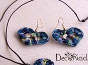 Parure "Cuore Blu", linguette delle lattine