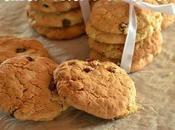 Cookies all'avena uvetta