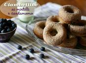 Ciambelline mirtilli cardamomo Blueberry cardamom baked donuts