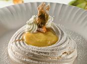 Pavlova cioccolato bianco.