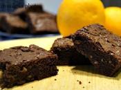 Brownies all'arancia