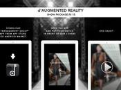 d’Augmented Reality Show Package: l’app proietta l’utente passerella