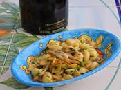 Ricordo d'estate: orecchiette cannolicchi fiori zucca.