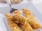 Rotolini baklava pistacchi.