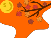 Sole rami d'autunno Inkscape