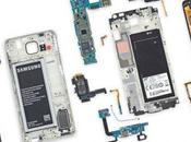 Samsung Galaxy Alpha smontato completamente iFixit