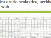 Orario scolastico automatico
