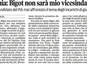 Bigot Vice-Sindaco, GRAZIE!