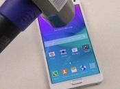 Galaxy Note coltello martello (video)