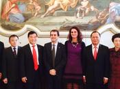 PAVIA. delegazione cinese Pavia visitare cantieri EXPO Milano.