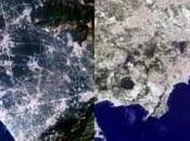 Ecco come cambiata Napoli anni. foto satellitari confronto