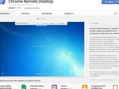 Controllo remoto Chrome Remote Desktop