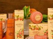 Linea Accordo Arancio L’Erbolario, ideale pelle sensibile perchè tutta naturale!