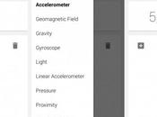 Sensors: monitorare sensori nostro dispositivo Android