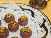 Chocolate Sandesh tartufi cacao chenna (India)