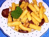 Maccheroni sugo salame