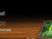 Xolo Q1020: smartphone cornici legno