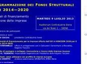 Programmazione Fondi Europei 2014-2020.