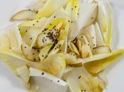 Insalata indivia pere mandorle grana semi chia Salad with endive pears almonds Parmesan cheese seeds