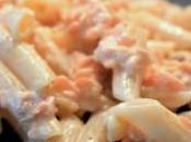 Penne noci salmone