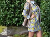 Outfit: floral dress faux vest