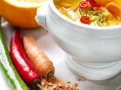 Crema carote, lenticchie rosse arancia tocco colore sulle nostre tavole!