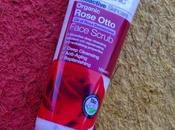 organic: rose otto face scrub