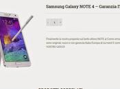 Samsung Galaxy Note Garanzia Italia euro Zion Smart Shop... scopriamo affidabile!