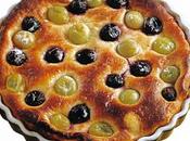 Pizza dolce pane uva.