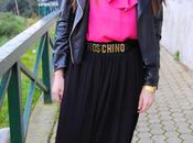 Bright Pink Maxi Skirt