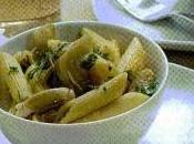 Penne allo zafferano carciofi