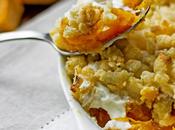 Crumble salato zucca cremoso formaggio consistenze trionfo sapore
