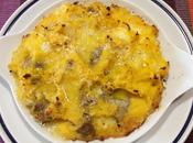 Gratin zucca patate salsiccia