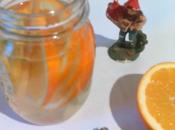 Acqua detox arancia limone zenzero