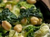 Cavolo verza ceci ,light nutriente