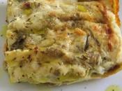 Lasagne carciofi salsiccia