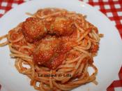 Primi: Spaghetti polpette