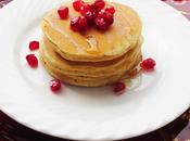 Pancakes arancia, cannella melograno