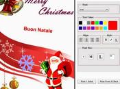 Printable Christmas Cards: cartoline Natale personalizzare, stampare inviare