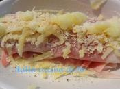 Porri gratinati prosciutto cotto formaggio